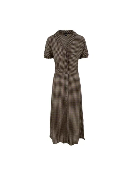 Sukienka koszulowa Aspesi beżowa