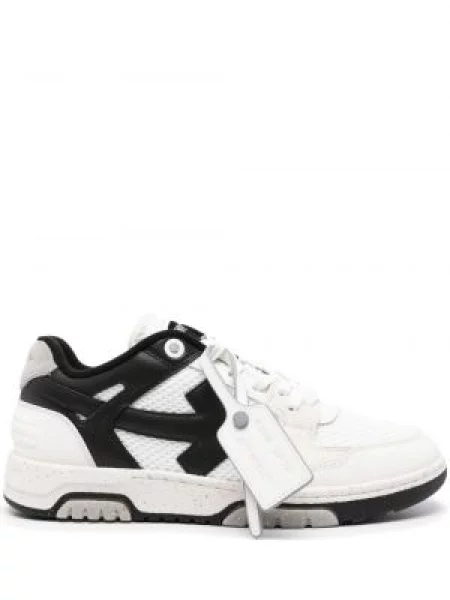 Sneakerși Off-white business alb