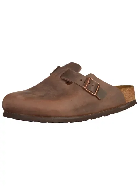 BIRKENSTOCK Cokle Boston temno rjava