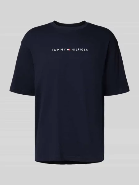 T-shirt o kroju relaxed fit z czystej bawełny Tommy Hilfiger