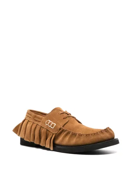 Szarvasbőr loafer Jw Anderson barna