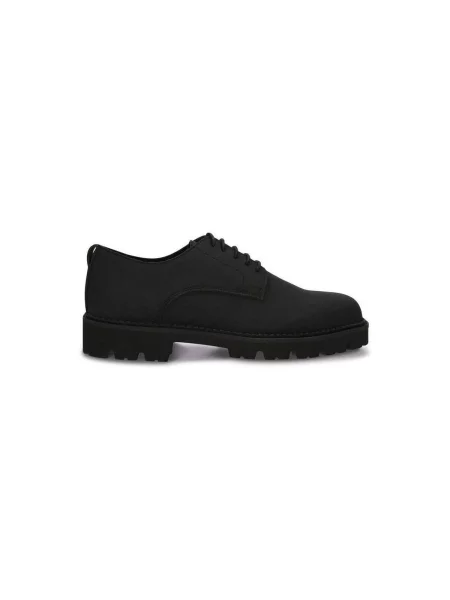 Šněrovací polobotky Nae Vegan Shoes černé