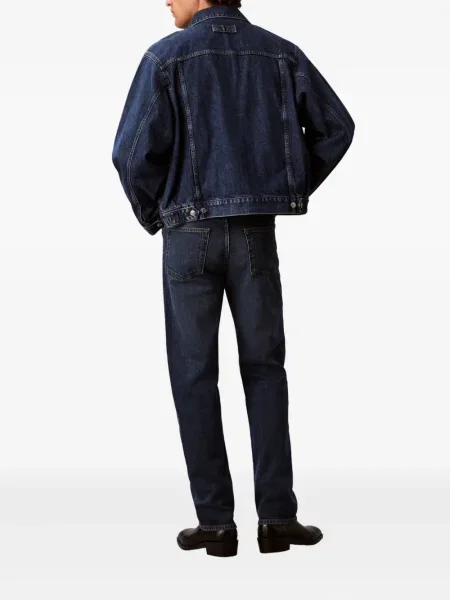 Blugi Calvin Klein Jeans albastru
