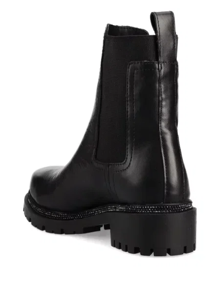 Botine chelsea Dkny din piele negru