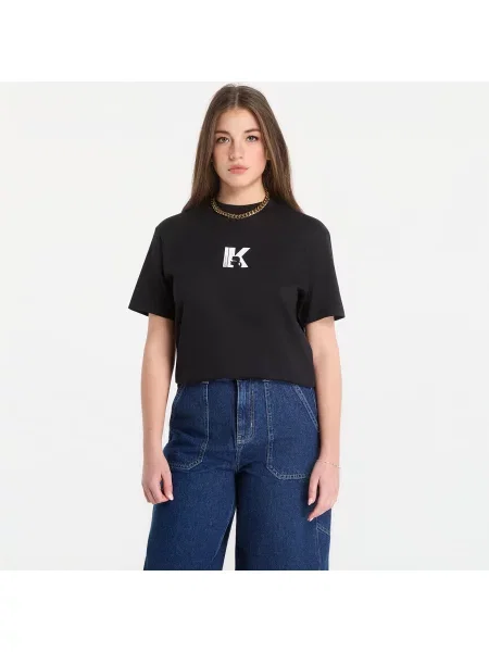 Karl Lagerfeld Jeans t-shirt czarna