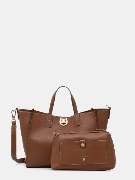 U.S. Polo Assn. torebka MIDDLETON brązowa