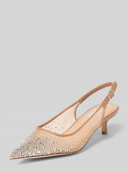 Czółenka w półprzezroczystym designie model Katty' Steve Madden beżowa