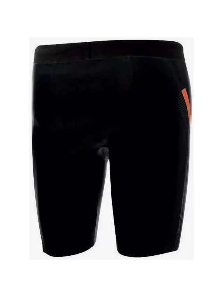 Legginsy krótkie Buoyancy The Active czarno-pomarańczowe XS czarne
