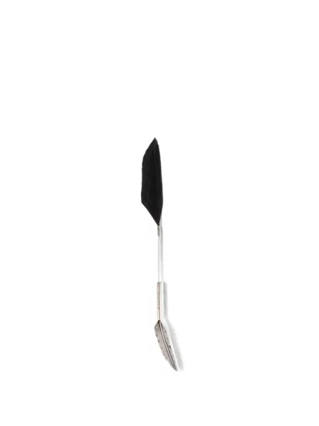 Cercei Ann Demeulemeester cu pene