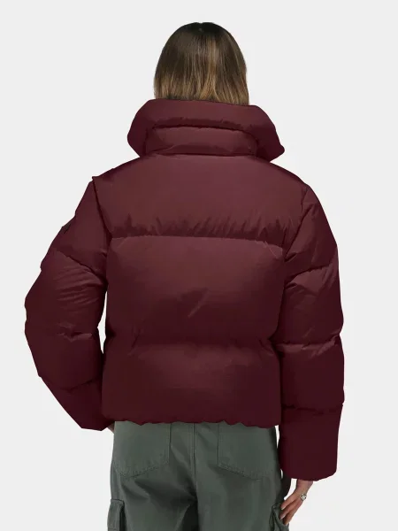 Пуховик Alpha Industries вишневий
