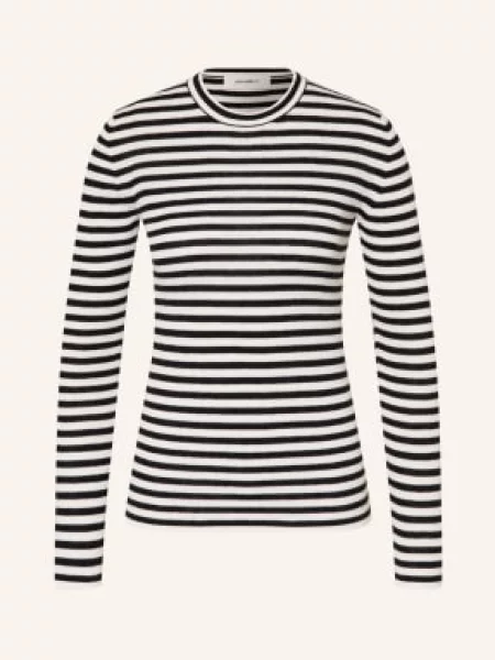 Lisa Yang Svetr S Kašmírem černá bílá