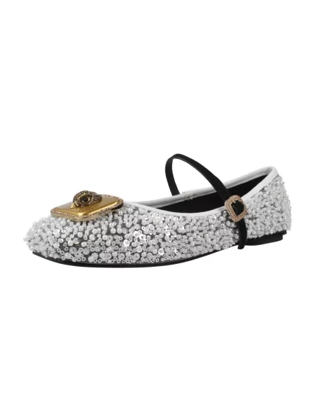 Kurt Geiger London balerini Pimlico Ballerina alb