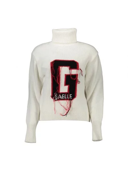 Sweter Gaëlle Paris biały