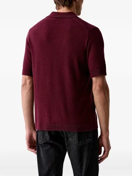 Gulerat tricou polo Marc O'polo roșu
