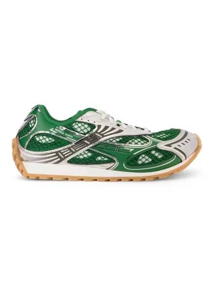 Sneakersy Bottega Veneta zielone
