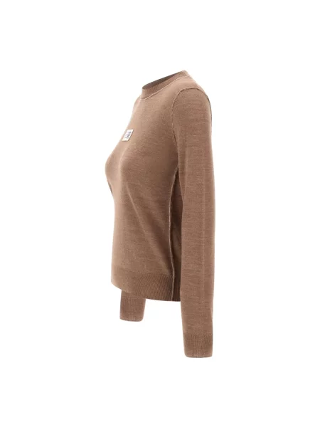 Sweter Mm6 Maison Margiela brązowy