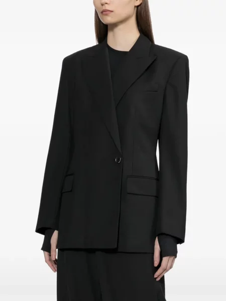 Sacou Helmut Lang cu bretele negru