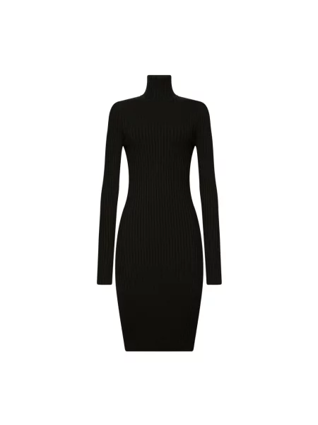 Sukienka Wolford wełniana czarna