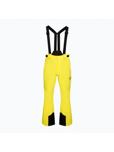Olcsóbban. Férfi síelő nadrág Emporio Armani Ski Kitzbuhel Protectum lángoló sárga. Méret: M sárga