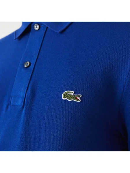 Lacoste поло синє