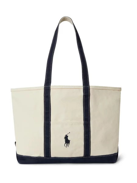 Geantă de mână Polo Ralph Lauren alb