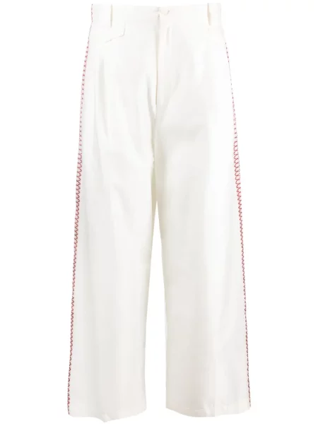 Pantaloni Zeus+dione alb