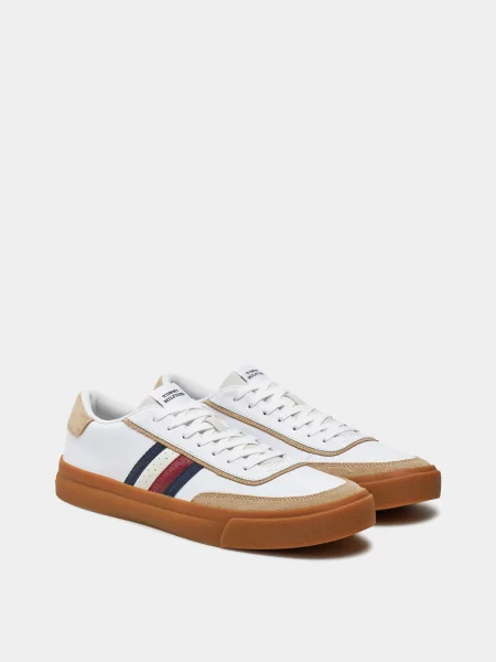 Кожаные кеды Tommy Hilfiger белые