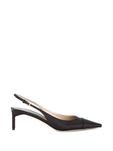 Pantofi cu toc Tom Ford slingback negru