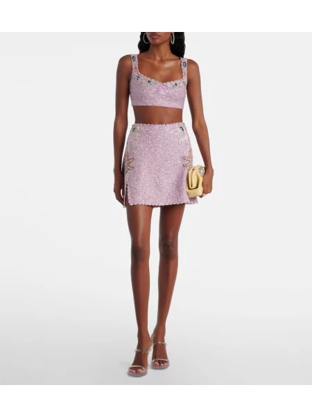 Cropp top Clio Peppiatt violet