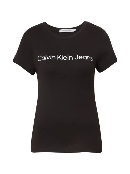 Calvin Klein Jeans Tricou negru alb