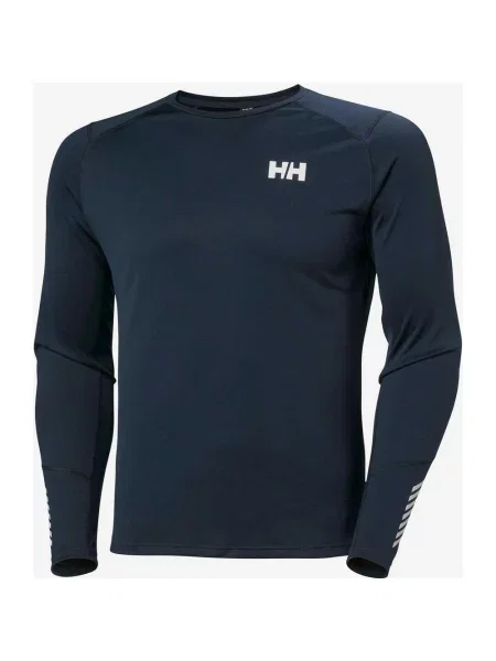 Koszulka rowerowa Helly Hansen Lifa Active Crew długa granatowa S niebieska