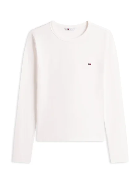 Tommy Jeans Majica bela bež