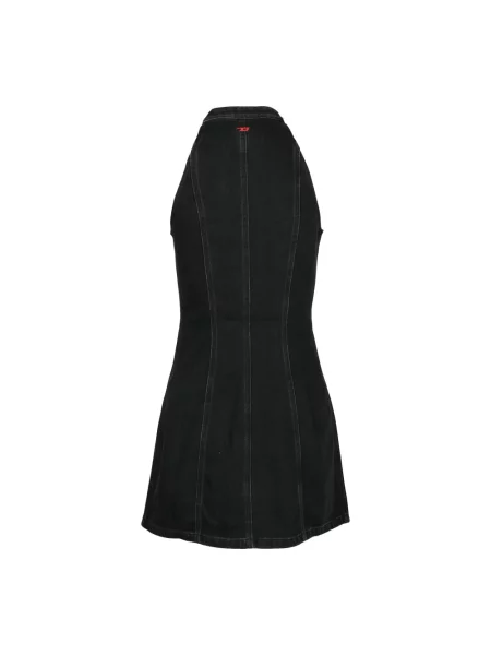 Sukienka jeansowa Diesel czarna