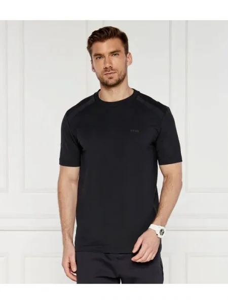 BOSS GREEN Tricou | stretch gri