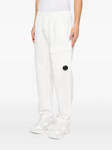 Pantaloni cargo C.p. Company alb
