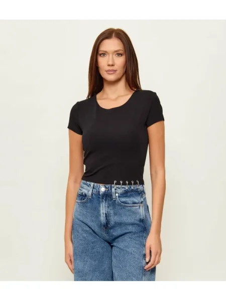 GUESS Tricou ELISABETTE' negru