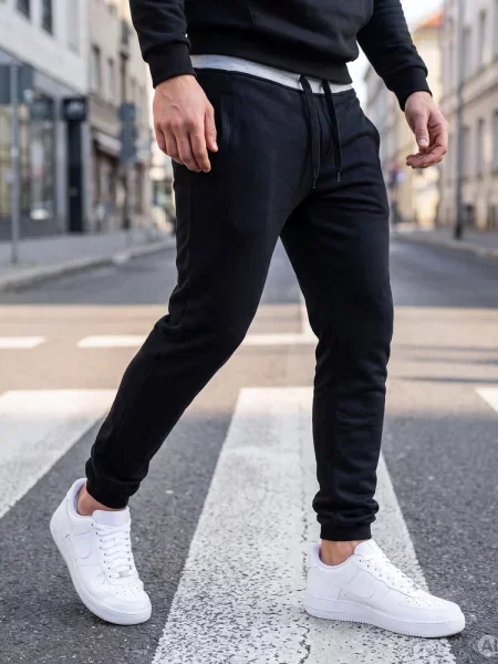 Spodnie dresowe Dstreet czarne