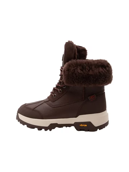 UGG Ghete cu șireturi Adirondack XXV închis maro