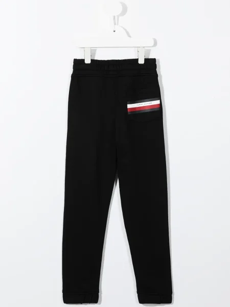 Spodnie dziecięce Tommy Hilfiger czarne