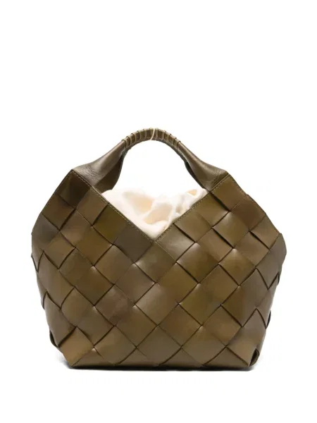 Δερμάτινη τσάντα shopper Dragon Diffusion πράσινο