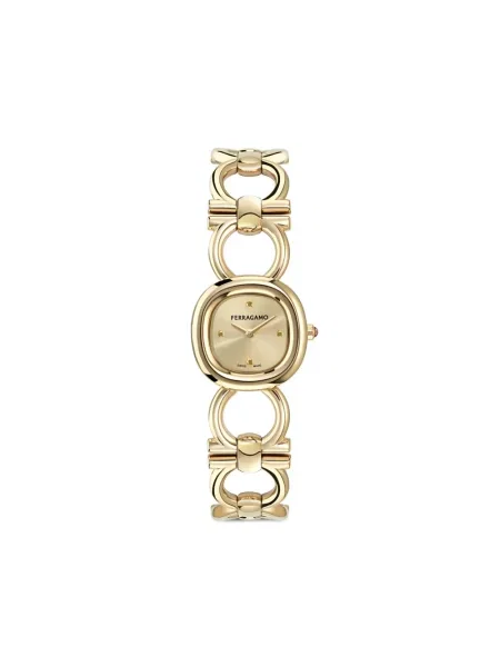 Ceas Ferragamo auriu