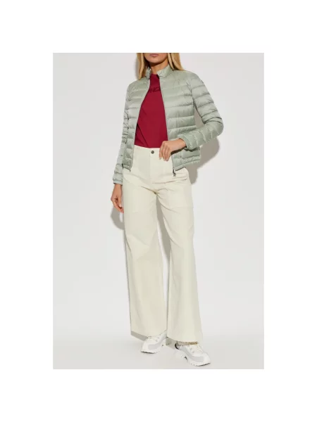 Haftowana koszulka Moncler czerwona