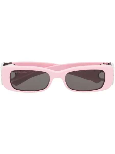 Ochelari de soare Balenciaga Eyewear de cristal roz