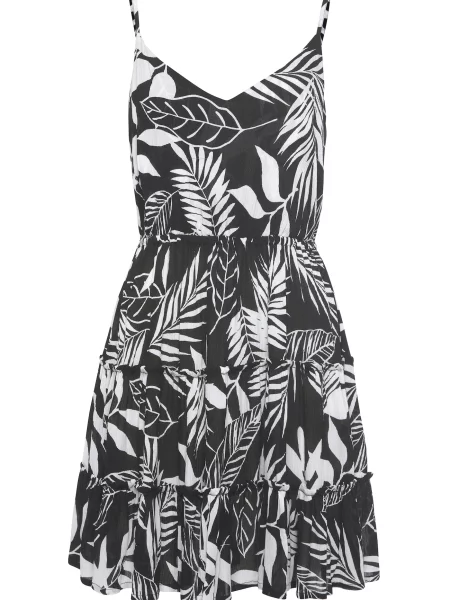 LASCANA Rochie negru alb