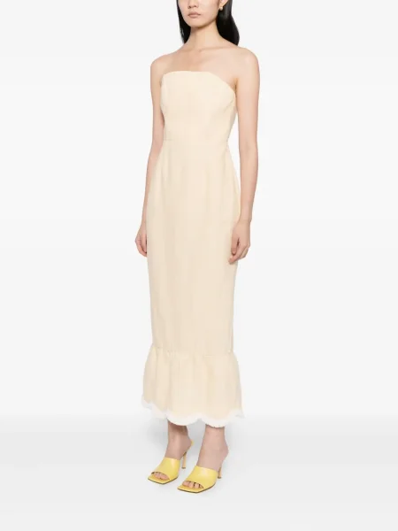 Rochie Posse de costum galben