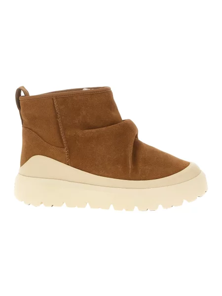 Botki Ugg wełniane brązowe