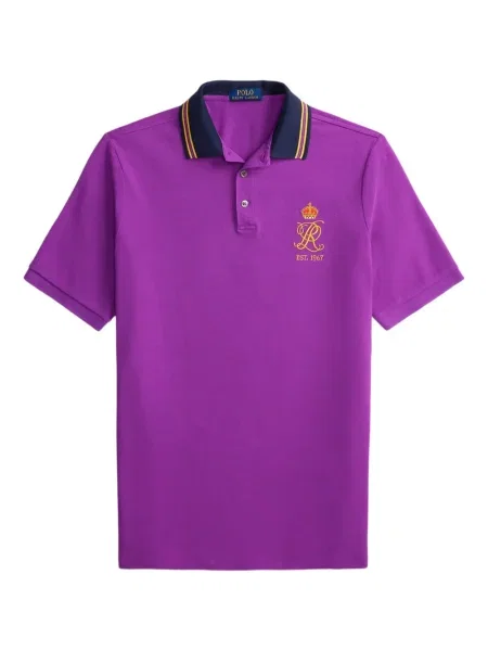 Μικρός κάλτσες Polo Ralph Lauren με κέντημα από ζέρσεϋ μπλε