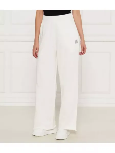 HUGO Pantaloni de trening Nasueda | Relaxed fit alb