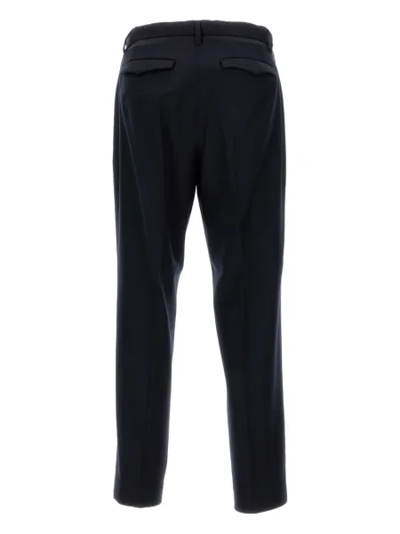 Pantaloni Barena plisate albastru