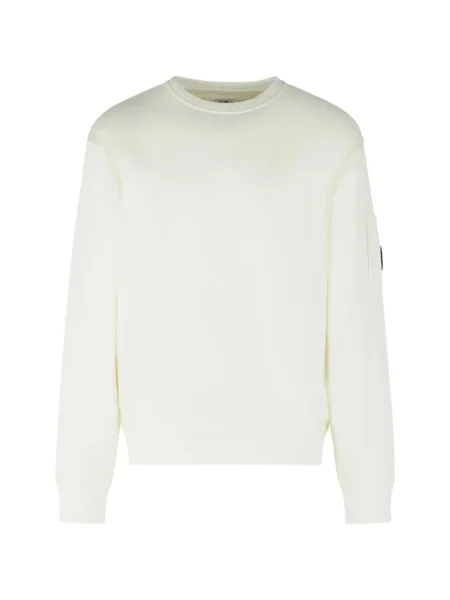 Hanorac crewneck C.p. Company alb